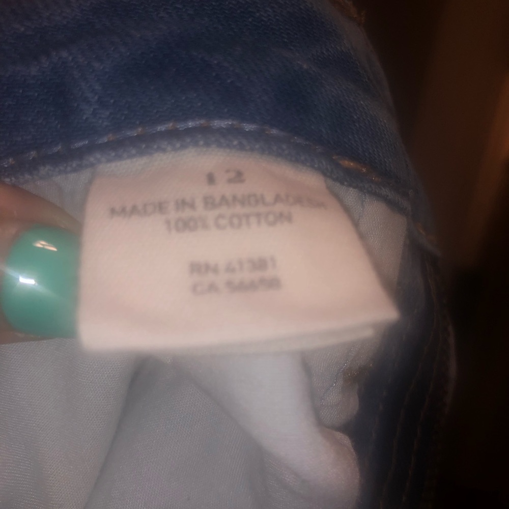 Jean polo shorts